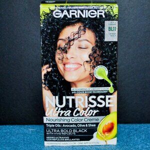 Garnier Nutrisse Ultra Haircolor Jet Blue Black Current BL11